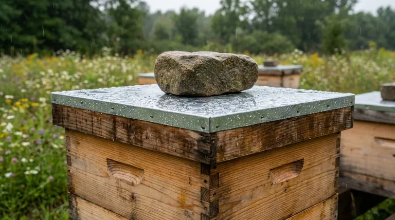 벌통 위에 지붕을 씌워야 할까요? 번성하는 군집을 위한 필수 보호 장치