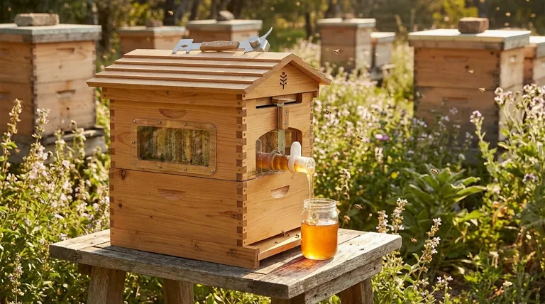 What is the new bee hive with tap? The Flow Hive's Revolutionary Honey Harvesting System