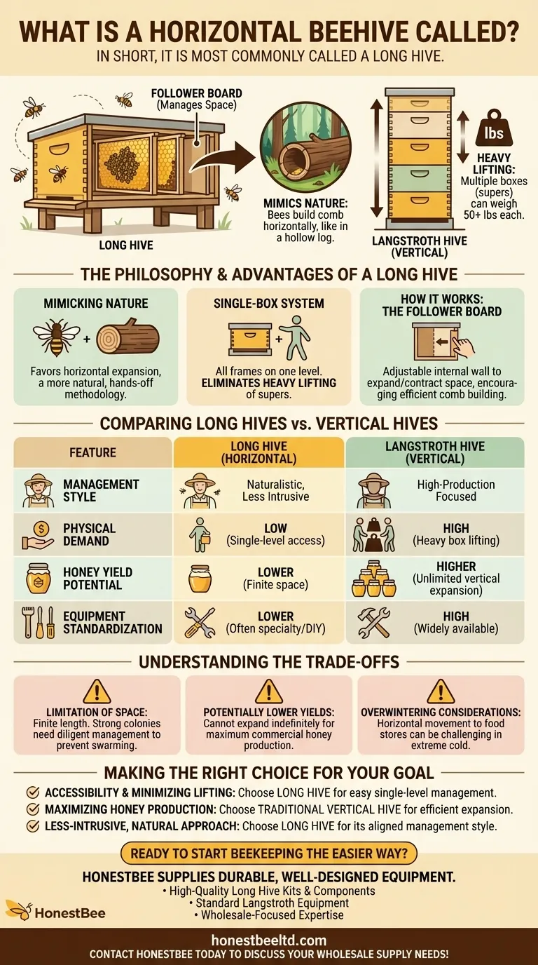 수평 벌통은 무엇이라고 불리나요? 저영향 롱 하이브를 알아보세요 시각적 가이드