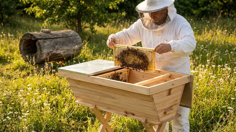 What are the advantages of using the Kenya top bar hive over the log hive? Empower Your Beekeeping with Sustainable Management