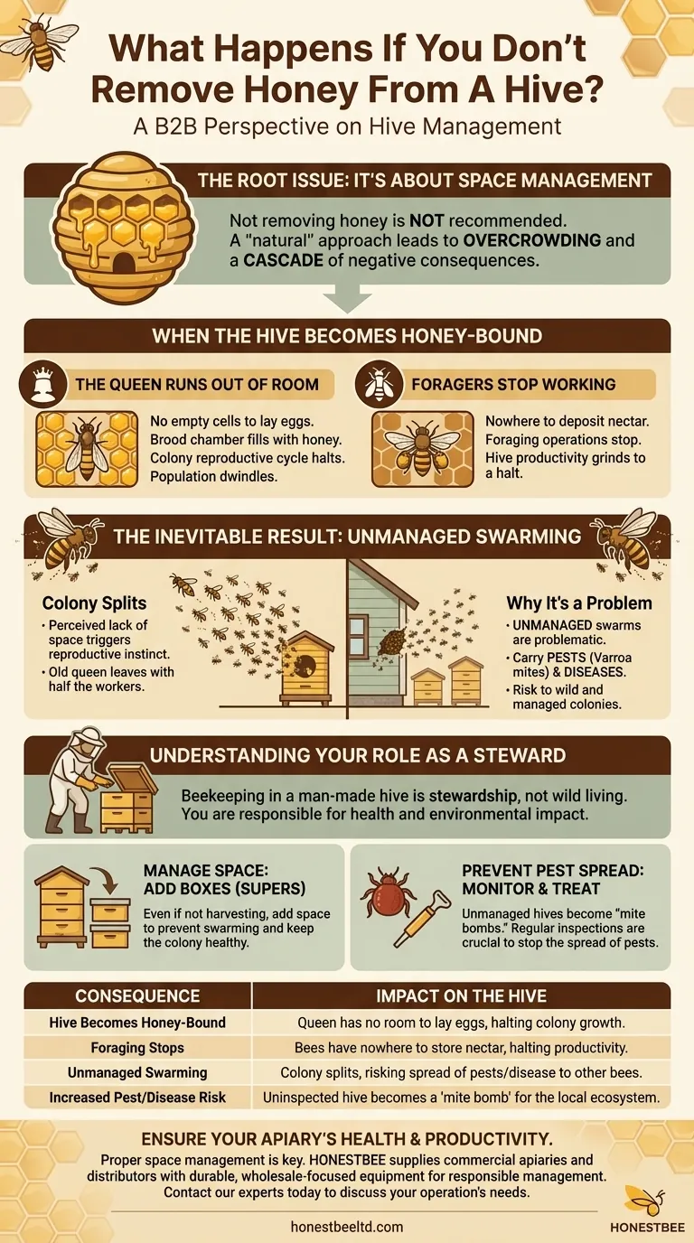 Que se passe-t-il si vous ne retirez pas le miel d'une ruche ? Les risques d'une mauvaise gestion de l'espace Guide Visuel