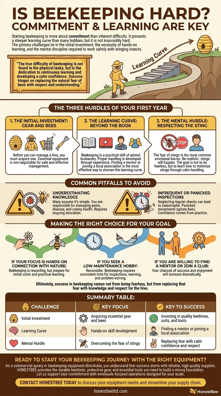 开始养蜂难吗？克服初始障碍指南 图解指南