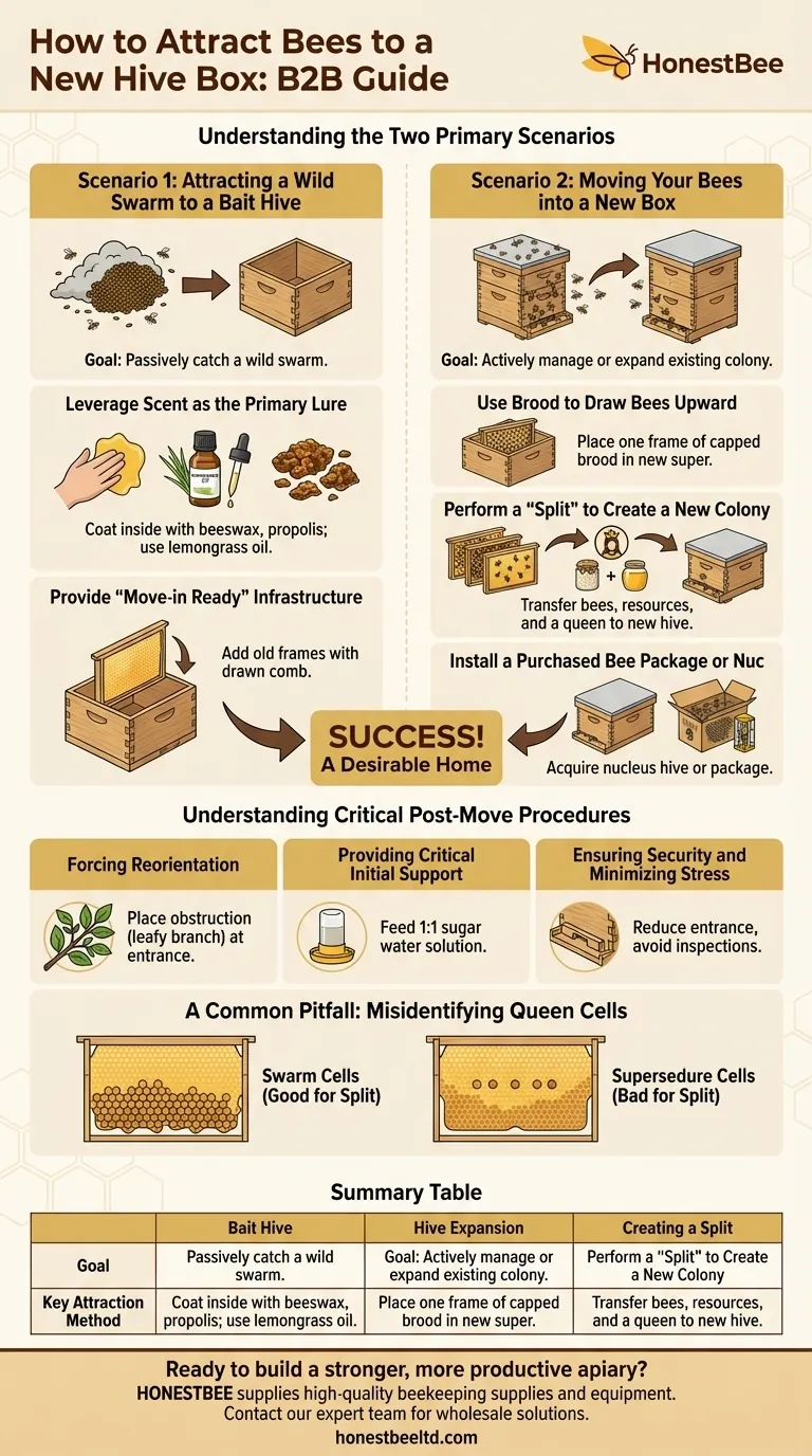 새 벌통으로 벌을 유인하는 방법은 무엇인가요? 성공적인 벌떼 포획 및 벌통 확장을 위한 양봉가 가이드 시각적 가이드