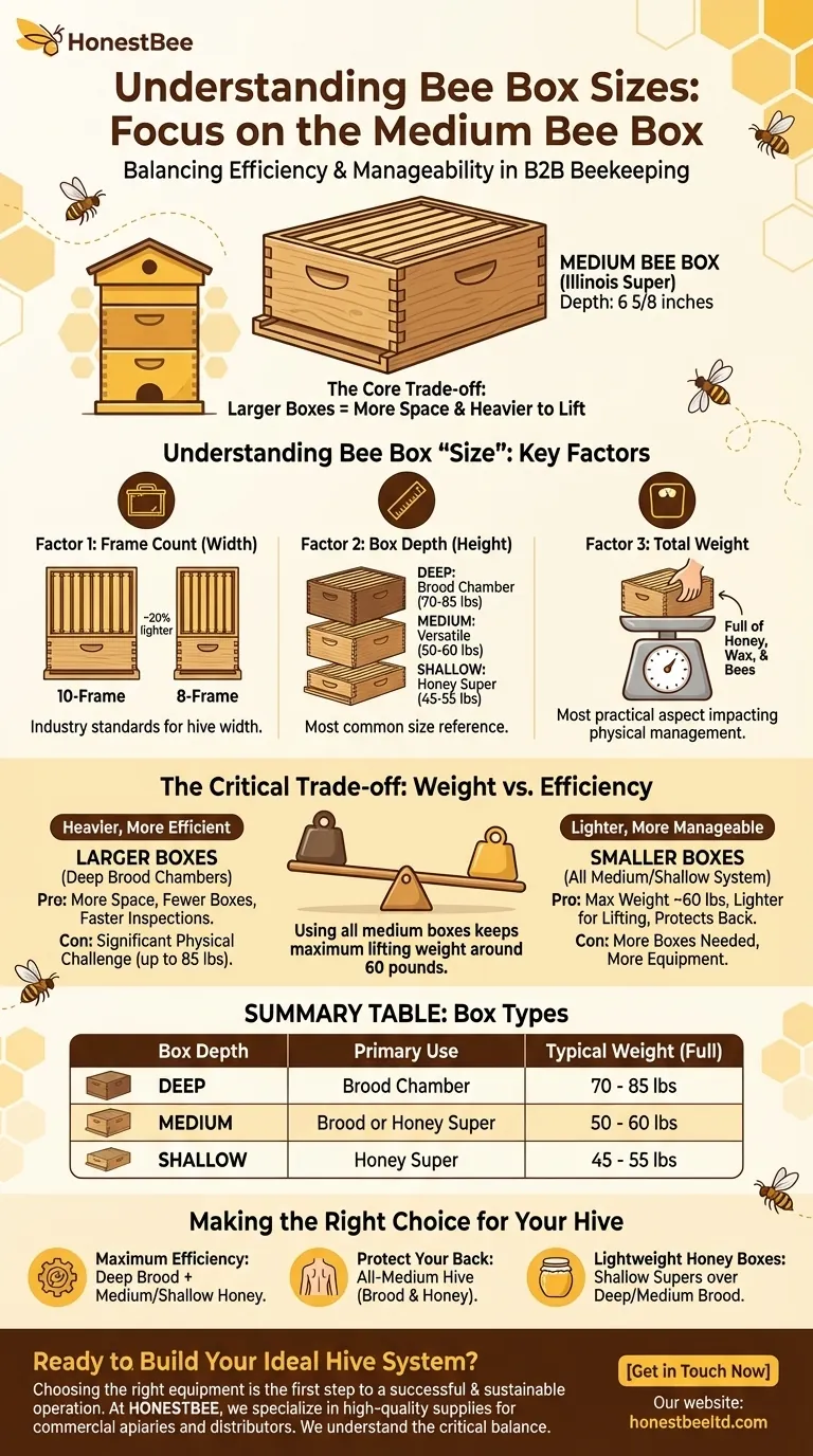 中型蜂箱的尺寸是多少？打造更轻、更易管理的蜂巢的关键 图解指南