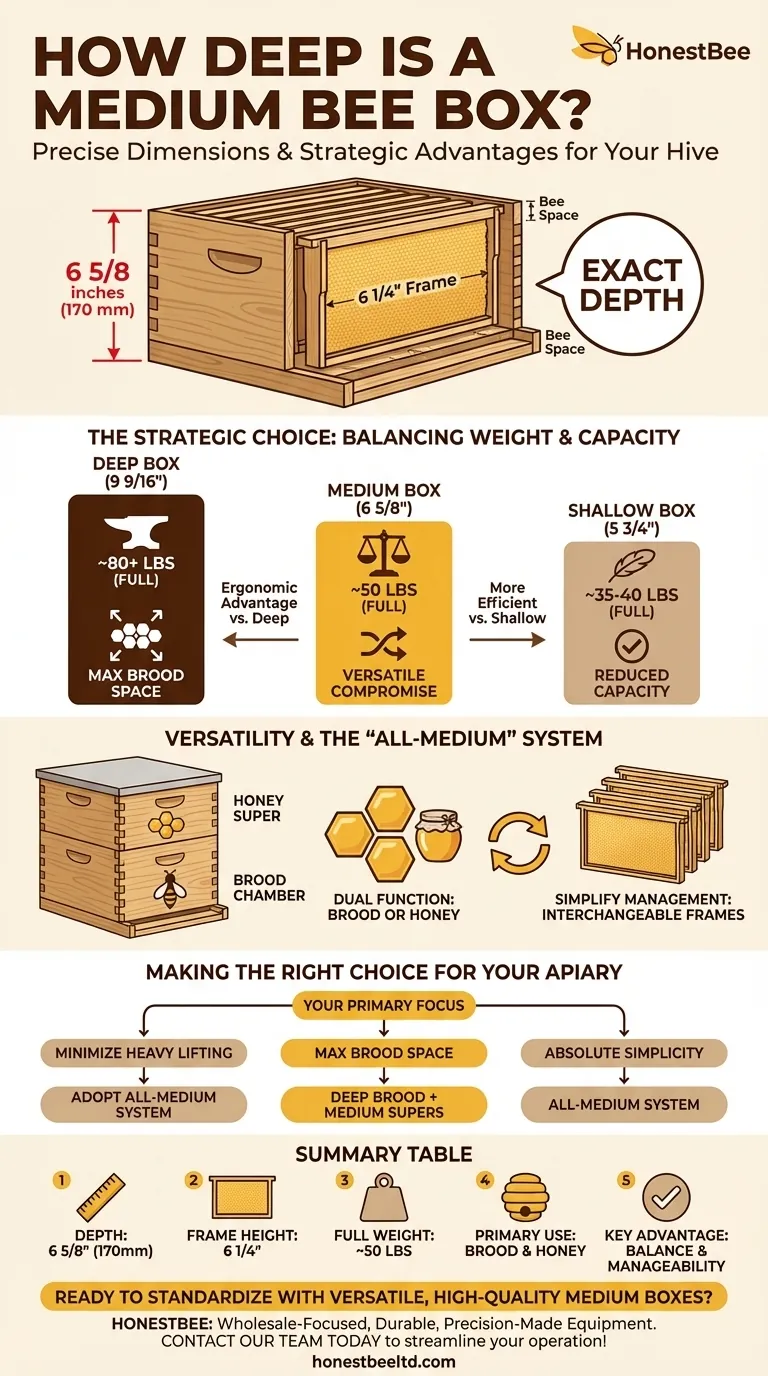 Какова глубина среднего пчелиного улья? Откройте ключ к универсальному и управляемому улью Визуальное руководство