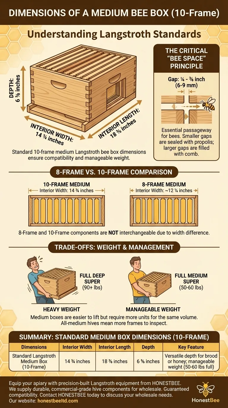 Quali sono le dimensioni di una cassa per api media? Dimensioni standard per un alveare sano e gestibile Guida Visiva
