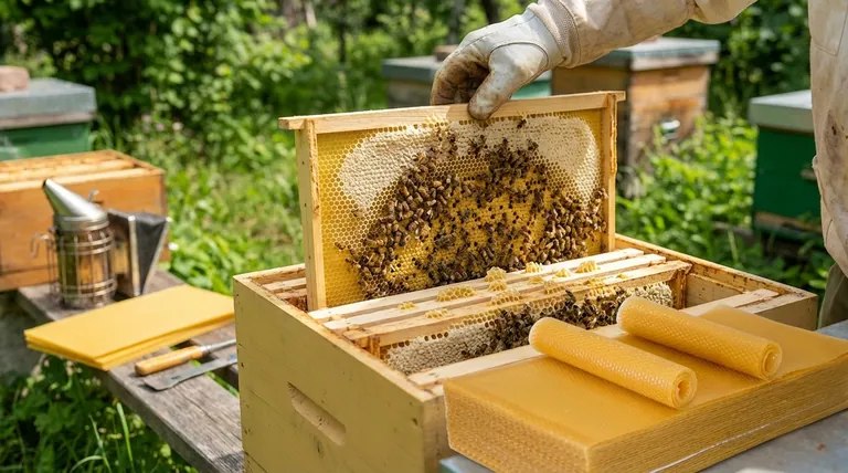 Quali sono i principali vantaggi dell'utilizzo dei fogli cerei? Accelerare la crescita e semplificare la gestione dell'alveare