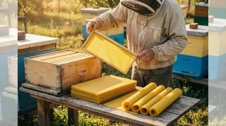 Почему восковые листы для наващивания важны для профилактики заболеваний? Создайте более здоровую и управляемую пасеку