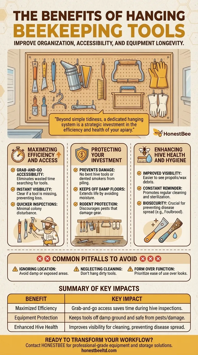 Welche Vorteile bieten hängende Imkereiwerkzeuge? Steigern Sie die Effizienz der Imkerei und die Gesundheit der Bienenvölker Visuelle Anleitung