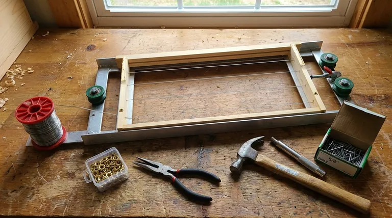 Какие инструменты нужны для натягивания проволоки на рамку улья? Основное оборудование для прочной конструкции рамки