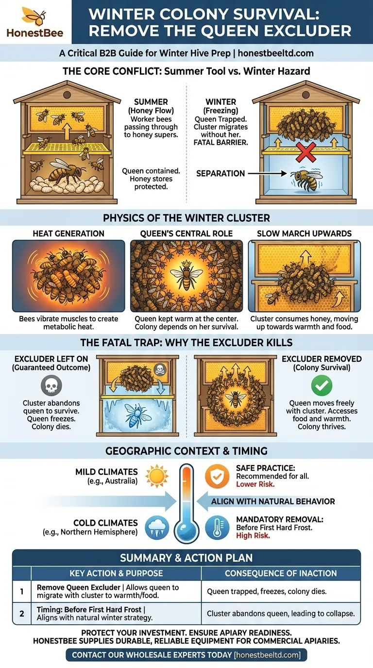 夏の終わりに女王蜂除け（クイーンエクスクルーダー）を取り除くことが重要なのはなぜですか？この冬のコロニーの損失を防ぐ ビジュアルガイド