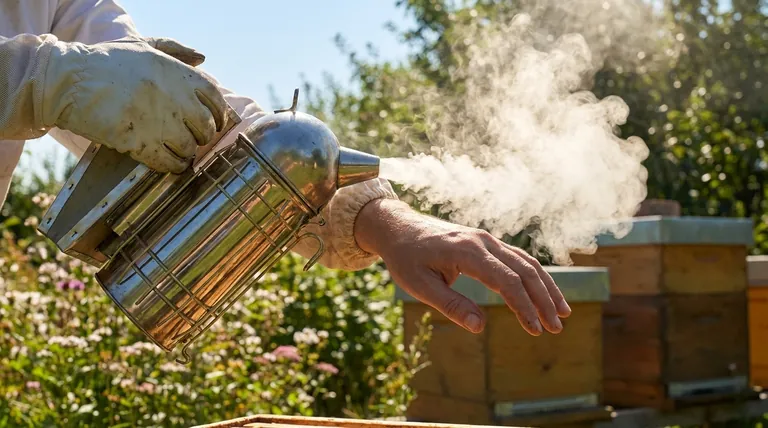 養蜂における高品質な煙とは?穏やかで安全な巣箱検査の鍵