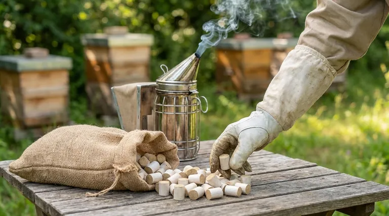 Quels sont les avantages et les inconvénients de la toile de jute comme combustible pour enfumoir ? Évitez les risques toxiques pour votre ruche