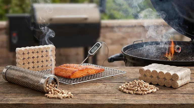 木屑颗粒作为烟熏燃料的优缺点是什么?便利性与控制性的指南