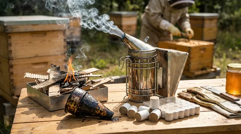 ¿Cuáles son las fortalezas y debilidades del material corrugado (cartón) como combustible para ahumador? Una guía para apicultores