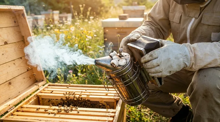 Why is cotton considered the best smoker fuel for beekeeping? Discover the Safest, Longest-Lasting Choice