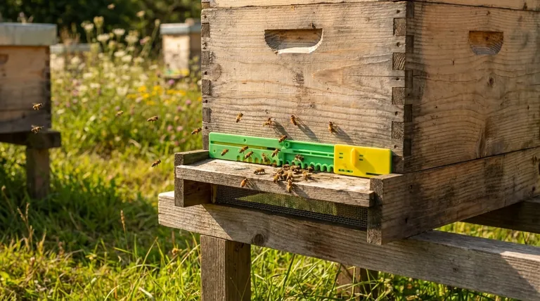 What are the advantages of a bottom entrance in a beehive? Boost Brood Rearing & Ventilation