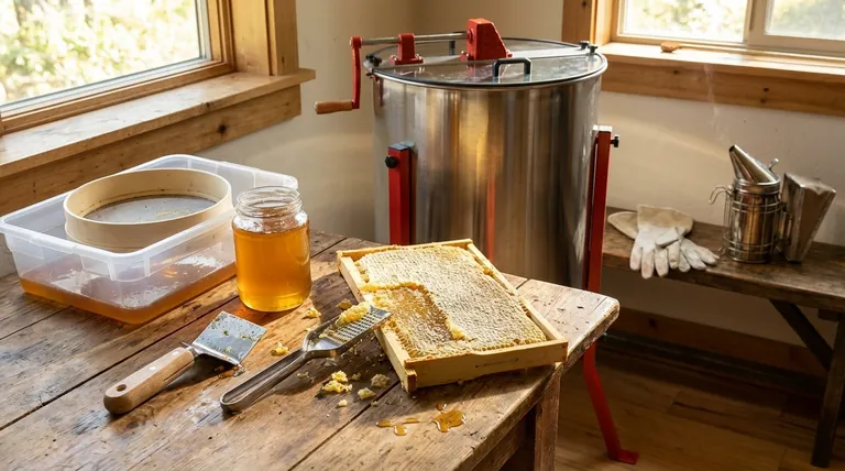 ¿Qué herramientas se utilizan para la extracción de miel en la apicultura? Una guía completa para cosechas eficientes