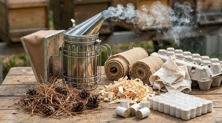 ما هي بعض أنواع الوقود الموصى بها لمدخن النحل؟ حقق عمليات فحص هادئة وآمنة للخلايا