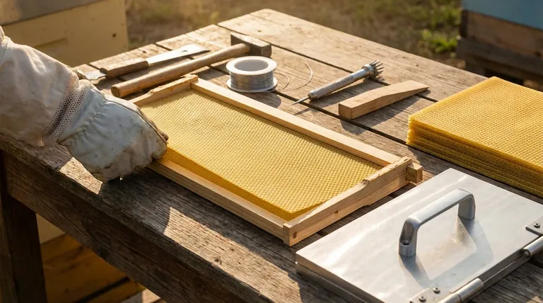 What are the steps to install wax foundation in a frame? A Complete Guide to a Secure Setup