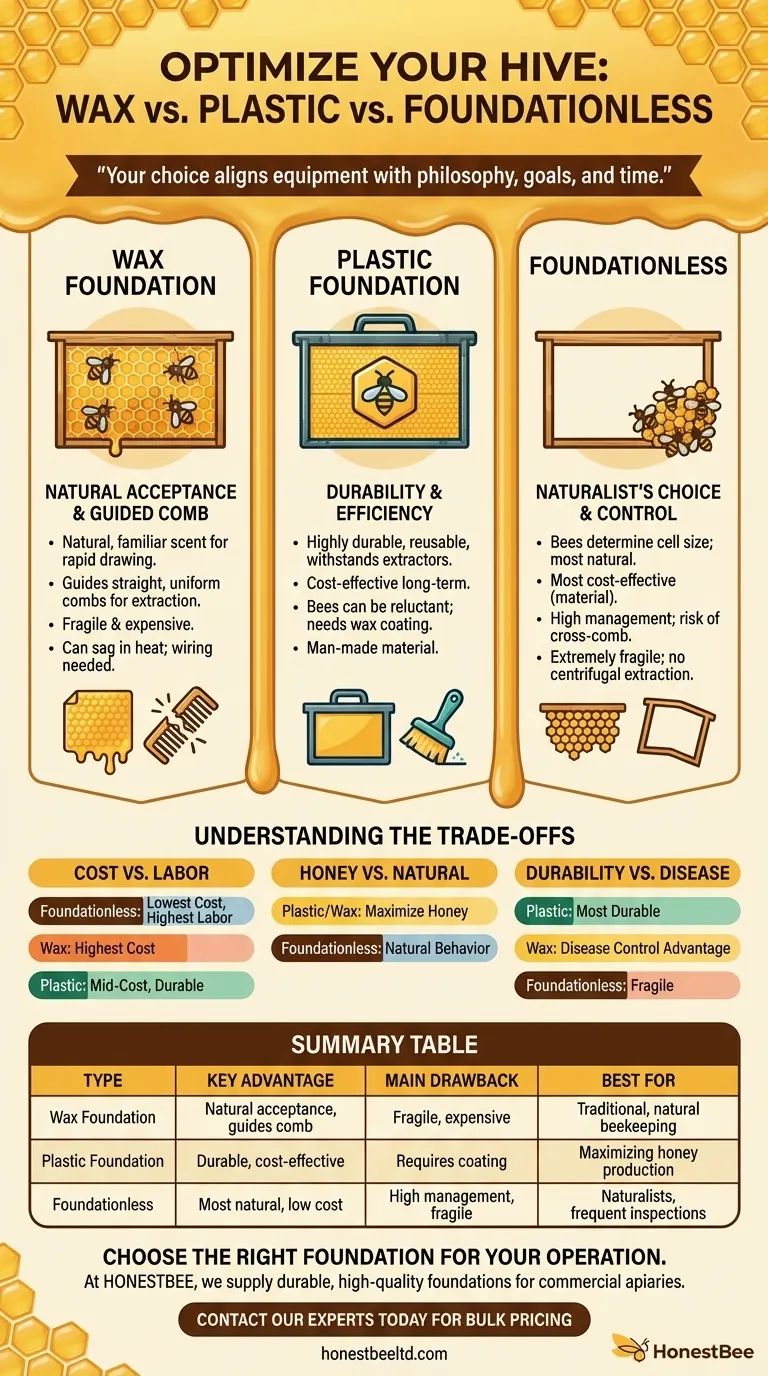 Quali sono i pro e i contro del foglio cereo? Scegli il foglio cereo giusto per il tuo apiario Guida Visiva
