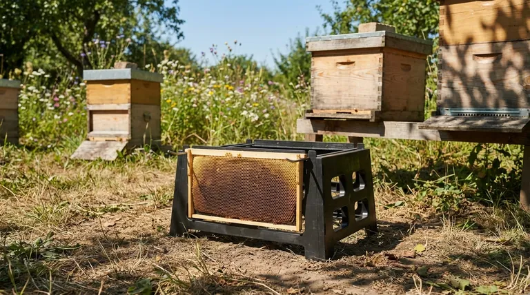 Perché è importante elevare l'arnia? Un Semplice Passo per una Colonia più Sana e Produttiva