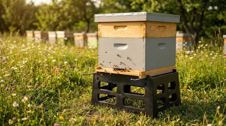 안정적인 벌집 받침대의 이점은 무엇인가요? 벌 건강 및 양봉가 편안함에 필수적입니다