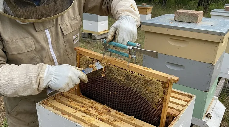 Come si puliscono i telaini dell'arnia? Una guida tra raschiatura di routine e sterilizzazione profonda