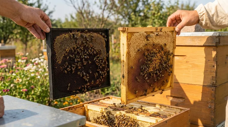 In cosa differiscono i telaini in plastica da quelli tradizionali in legno? Scegli il Telaino Giusto per il Tuo Apiario