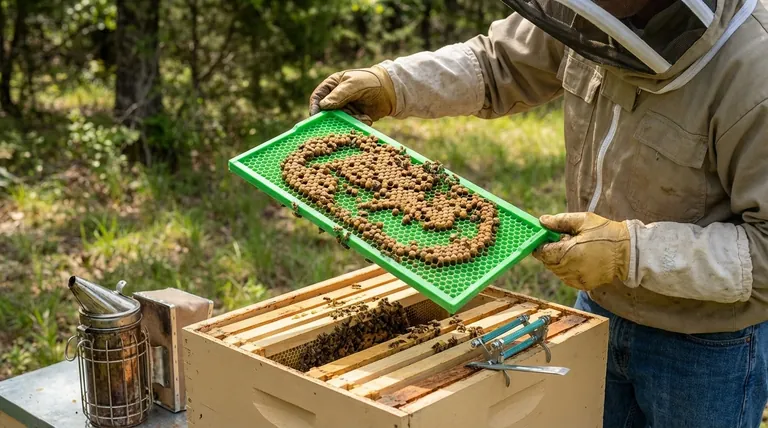 Come vengono utilizzati i telaini trappola per fuchi nella gestione dei parassiti? Una strategia di controllo non chimico dell'acaro Varroa