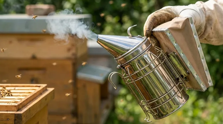 Was ist der Zweck eines Smoker (Rauchers) in der Bienenzucht? Beruhigen Sie Ihren Bienenstock für sicherere Inspektionen