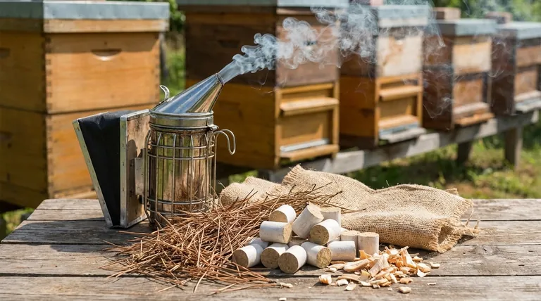 选择蜂箱熏烟器燃料时有哪些重要考虑因素?安全有效的养蜂指南