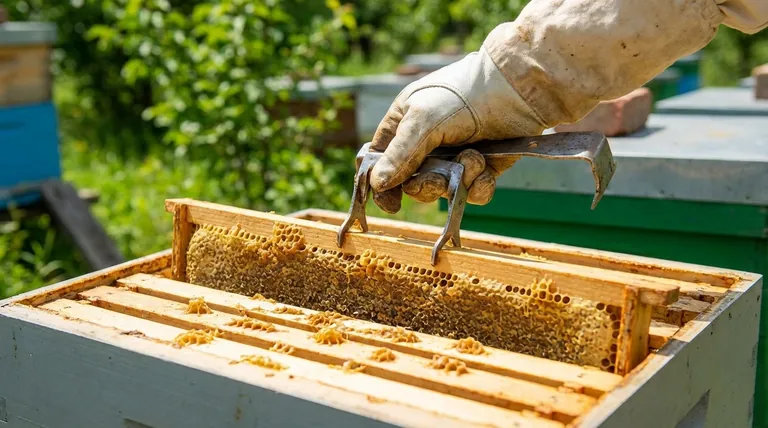 Como uma ferramenta de colmeia deve ser usada durante a inspeção da colmeia? Domine a Ferramenta Multifuncional Essencial do Apicultor