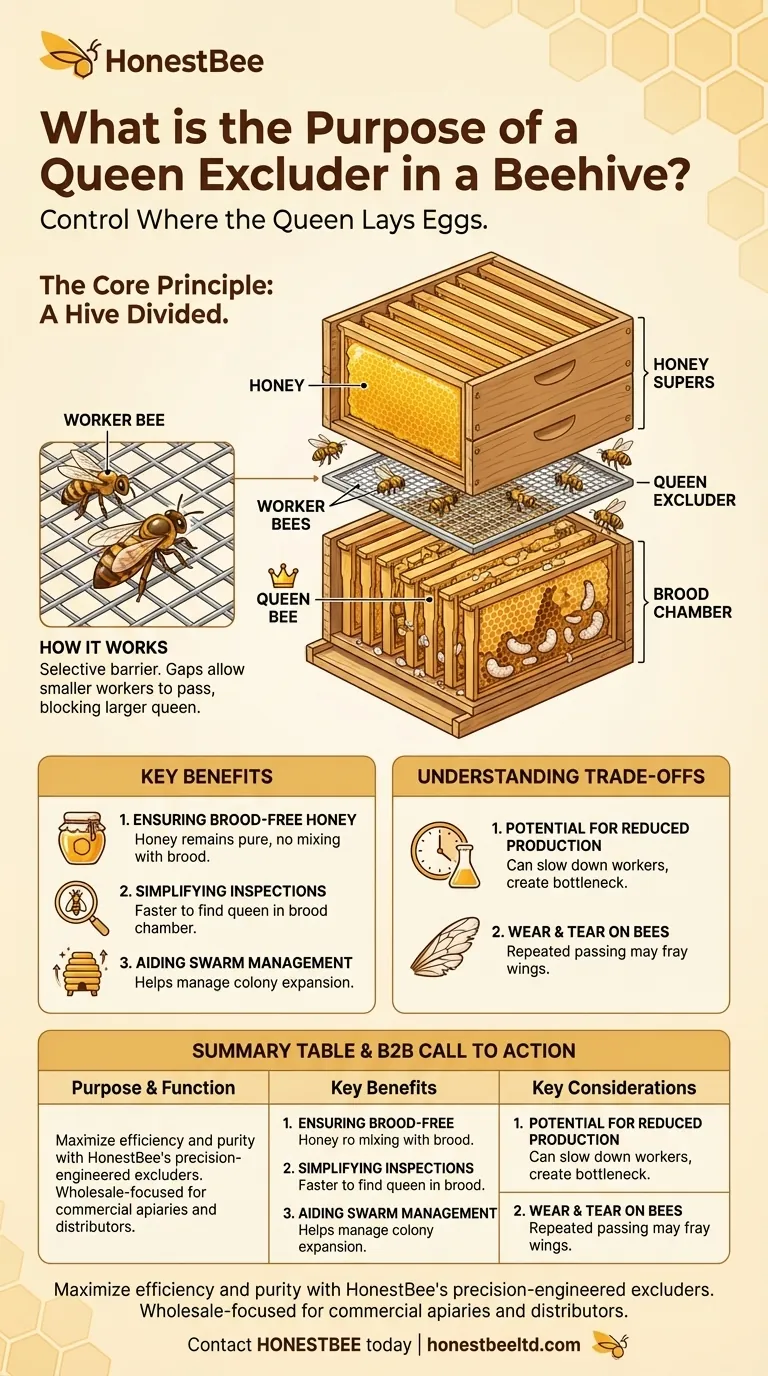 Каково назначение разделительной решетки в улье? Руководство по более чистой добыче меда Визуальное руководство