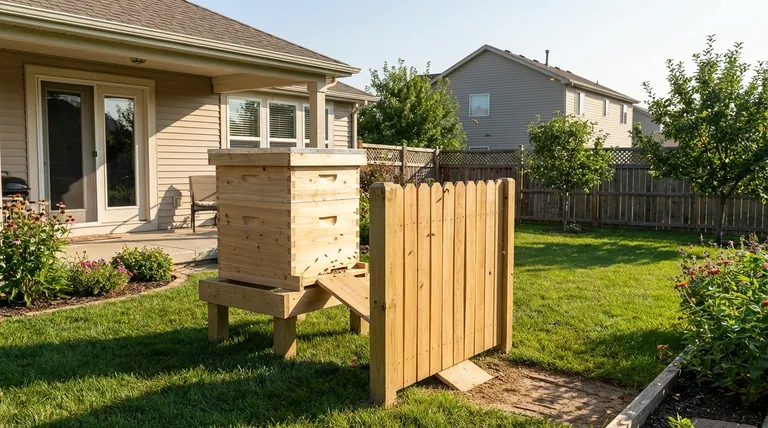 집에서 벌통을 얼마나 가까이 둘 수 있나요? 안전하고 책임감 있는 벌통 배치 가이드