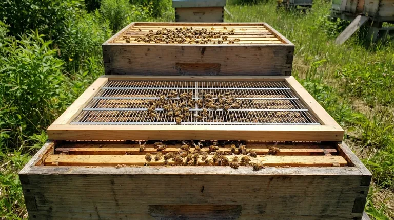 Quali sono i componenti principali di un alveare correlati agli escludire la regina? Ottimizza il tuo alveare per la massima produzione di miele