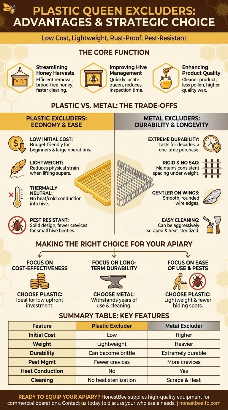塑料王笼隔板有哪些优点？轻便、成本低、防虫害。 图解指南