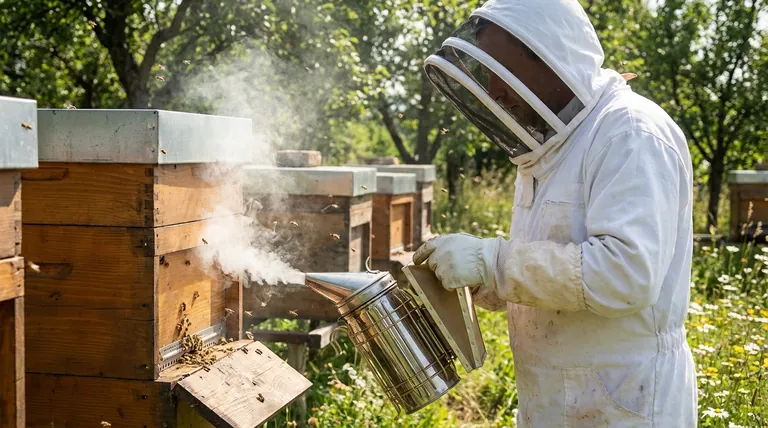Come si deve applicare il fumo quando si lavora con le api? Padroneggiare l'arte dell'apicoltura gentile ed efficace