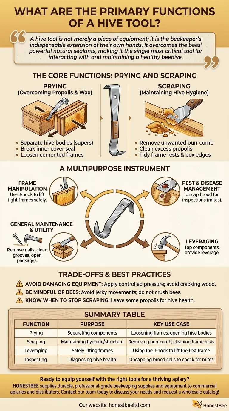 Каковы основные функции пчеловодного стамески? Ваш незаменимый многофункциональный инструмент для успешного пчеловодства Визуальное руководство