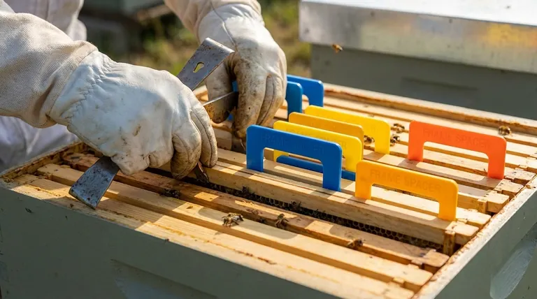 Perché è importante comprimere i telaini insieme al centro della cassetta dopo il riassemblaggio? Prevenire la formazione di favo di giunzione e il caos nell'arnia