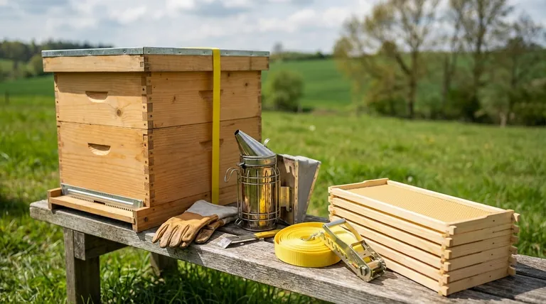 What are the basic components of beekeeping equipment? Build a Thriving Hive from the Start