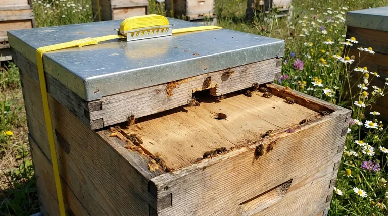 ¿Cuáles son las funciones de las cubiertas interior y exterior de una colmena? Una guía para la salud y el control climático de la colmena