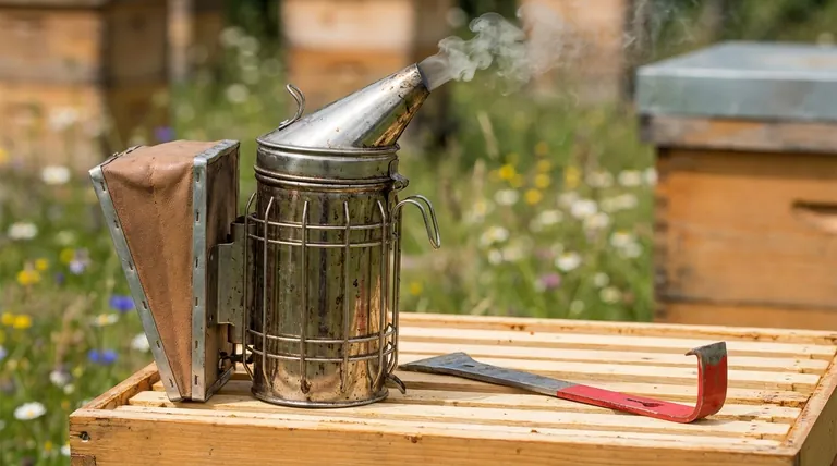 What are the essential tools needed for working with bees? Master Hive Inspections with Just 2 Tools
