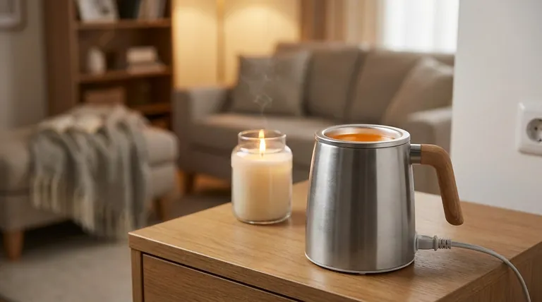 ¿Cómo mejora la seguridad un calentador de cera eléctrico? Elimine el riesgo de incendio con un diseño sin llama