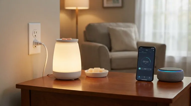 What convenience features do electric wax warmers typically offer? Enjoy Effortless, Automated Fragrance