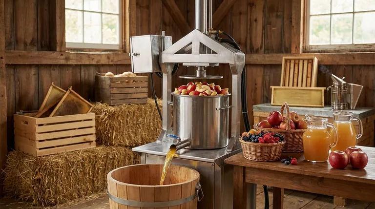 Come può essere utilizzato un torchio per il miele oltre all'estrazione del miele? Sblocca tutto il suo potenziale per la tua fattoria