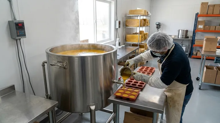 수조식 용해기는 언제 선호됩니까? 대규모, 고품질 생산의 경우