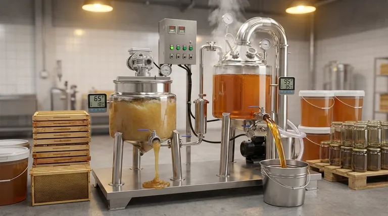 How does cooler temperature affect the honey straining process? Slow Flow, Clogs, and Quality Risks