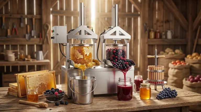 꿀 프레스의 다용도 기능은 무엇인가요? 양봉가 및 자급자족가를 위한 다용도 수확