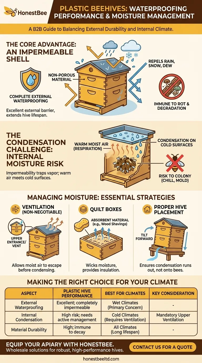 How do plastic beehives perform in terms of waterproofing? A Complete Guide to Moisture Management Visual Guide
